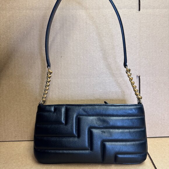 Jimmy Choo Avenue Slim Shoulder Bag - Black - New With Defects - Picture 6 of 12